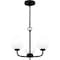Quoizel Nielson Pendant 3 Lights Matte Black NIE2817MBK - alternate 3